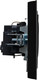 Миниатюра изображения товара Розетка IEK Brite BR-R14-16-K02-F (черный)