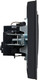 Миниатюра изображения товара Розетка IEK Brite BR-R14-16-K53-F (графит)