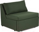 Миниатюра изображения товара Кресло-кровать Mio Tesoro Такка Fotel 80 Z/F Malmo 37 (Dark Green)