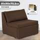 Миниатюра изображения товара Кресло-кровать Mio Tesoro Такка Fotel 80 Z/F Falcone 16 (Brown)