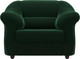 Миниатюра изображения товара Кресло мягкое Лига Диванов Карнелла / 109608 (велюр зеленый)