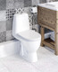Миниатюра изображения товара Унитаз напольный Sanita Luxe Max Comfort WC.CC/Max/2-DM/WHT.G/S1 (с сиденьем)