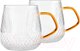 Миниатюра изображения товара Набор кружек Makkua Ribbed Glassware RC300 (2шт)