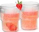 Миниатюра изображения товара Набор стаканов Makkua Ribbed Glassware RG370 (2шт)