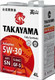 Миниатюра изображения товара Моторное масло Takayama Adaptec 5W30 ILSAC GF-5 SN / 605585 (4л)