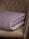 Миниатюра изображения товара Плед TexRepublic Deco Ромбики Фланель 150x200 / 93401 (сиреневый)