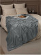 Миниатюра изображения товара Плед TexRepublic Deco Ромбики Фланель 200x220 / 93413 (серый)
