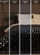 Миниатюра изображения товара Плед TexRepublic Shick Звезды лазер 150x200см / 93428 (серебристый/черный)