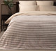Миниатюра изображения товара Плед TexRepublic Absolute Зигзаг двухцветный Flannel 150x200 / 92566 (бежевый)
