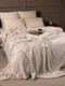 Миниатюра изображения товара Плед TexRepublic Absolute Зигзаг двухцветный Flannel 150x200 / 92566 (бежевый)