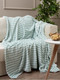 Миниатюра изображения товара Плед TexRepublic Absolute Зигзаг двухцветный Flannel 150x200 / 92570 (бирюзовый)