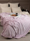 Миниатюра изображения товара Плед TexRepublic Absolute Зигзаг двухцветный Flannel 150x200 / 92571 (сиреневый)