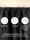 Миниатюра изображения товара Комплект штор Amore Mio Однотонный софт 42002-043 1.5x2.7 / 92082 (2шт, черный)