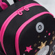 Миниатюра изображения товара Школьный рюкзак Grizzly RG-463-1 (черный/розовый)