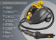 Миниатюра изображения товара Пароочиститель Endever Odyssey Q-808 (темно-серый/желтый)