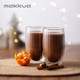 Миниатюра изображения товара Набор стаканов для горячих напитков Makkua Glass Cozyday 1 / 1GC440 (2шт)
