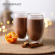 Миниатюра изображения товара Набор стаканов для горячих напитков Makkua Glass Cozyday 1 / 1GC440 (2шт)