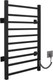 Миниатюра изображения товара Полотенцесушитель электрический Gloss & Reiter Pro-gress тип.Э2 Л.50x80.P10 Муар Black (П) Таймер