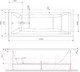 Миниатюра изображения товара Каркас AM.PM Gem 180x70 / W93A-180-070W-R