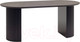 Миниатюра изображения товара Обеденный стол Stool Group Ballet 180x90x75 (темное дерево/черный)