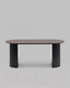 Миниатюра изображения товара Обеденный стол Stool Group Ballet 180x90x75 (темное дерево/черный)