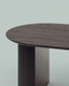 Миниатюра изображения товара Обеденный стол Stool Group Ballet 180x90x75 (темное дерево/черный)