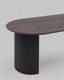 Миниатюра изображения товара Обеденный стол Stool Group Ballet 180x90x75 (темное дерево/черный)