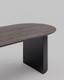 Миниатюра изображения товара Обеденный стол Stool Group Ballet 180x90x75 (темное дерево/черный)