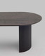 Миниатюра изображения товара Обеденный стол Stool Group Ballet 200x100x75 (темное дерево/черный)