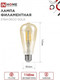 Миниатюра изображения товара Лампа INhome LED-ST64-deco Gold 11Вт 230В Е27 3000К 1160Лм / 4690612035673