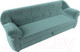 Миниатюра изображения товара Диван Лига Диванов Карнелла / 109522 (велюр бирюзовый)