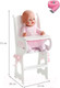 Миниатюра изображения товара Аксессуар для куклы Leader Toys Diamond Princess Стульчик для кормления / 71119 (белый)