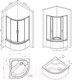 Миниатюра изображения товара Душевой уголок AM.PM Gem Deep 90x90 / W90G-401A090BT