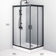 Миниатюра изображения товара Душевой уголок AM.PM Gem Twin Slide 120x90 / W90G-404-120290-BT
