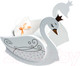 Миниатюра изображения товара Аксессуар для куклы Leader Toys Shining Crown Стульчик для кормления Изящный лебедь / 72220 (белый)
