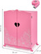 Миниатюра изображения товара Аксессуар для куклы Leader Toys Diamond Princess Шкаф c дизайнерским цветочным принтом / 72419 (розовый)