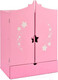 Миниатюра изображения товара Аксессуар для куклы Leader Toys Diamond Star Шкаф c дизайнерским звездным принтом / 74219 (розовый)