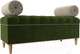 Миниатюра изображения товара Банкетка Лига Диванов Глория / 113675 (микровельвет зеленый/бежевый/бежевый)