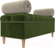 Миниатюра изображения товара Банкетка Лига Диванов Глория / 113675 (микровельвет зеленый/бежевый/бежевый)