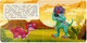 Миниатюра изображения товара Книга-пазл Умка Динозаврики. 2 в 1