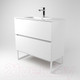 Миниатюра изображения товара Тумба под умывальник Дабер 012 WeltWasser Deilbach 7517-80 / Т12.8W.1.5 (белый древесный)