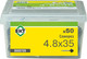 Миниатюра изображения товара Саморез ЕКТ Кровельный 4.8x35 / B009709 (50шт)
