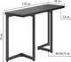 Миниатюра изображения товара Обеденный стол Millwood Арлен 1 38-76x110x76 (антрацит/графит)