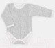 Миниатюра изображения товара Набор боди для малышей MOWbaby Birds с длинным рукавом / 6182 (молочный, р.68)