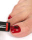 Миниатюра изображения товара Гель-лак для ногтей E.Mi E.MiLac For Pedicure Рубиновый №10 (9мл)