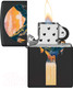 Миниатюра изображения товара Зажигалка Zippo Mountain Waterfall / 48676 (черный матовый)