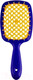 Миниатюра изображения товара Расческа-массажер Janeke Superbrush Small 86SP234BLG (синий/желтый)