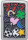 Миниатюра изображения товара Зажигалка Zippo All Luck / 48682 (серебристый)