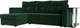 Миниатюра изображения товара Диван угловой Лига Диванов Атланта левый / 112495L (велюр зеленый)