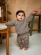 Миниатюра изображения товара Джемпер для малышей Amarobaby Pure Love Buddy / AB-OD23-PLB26/12-80 (коричневый, р. 80)
